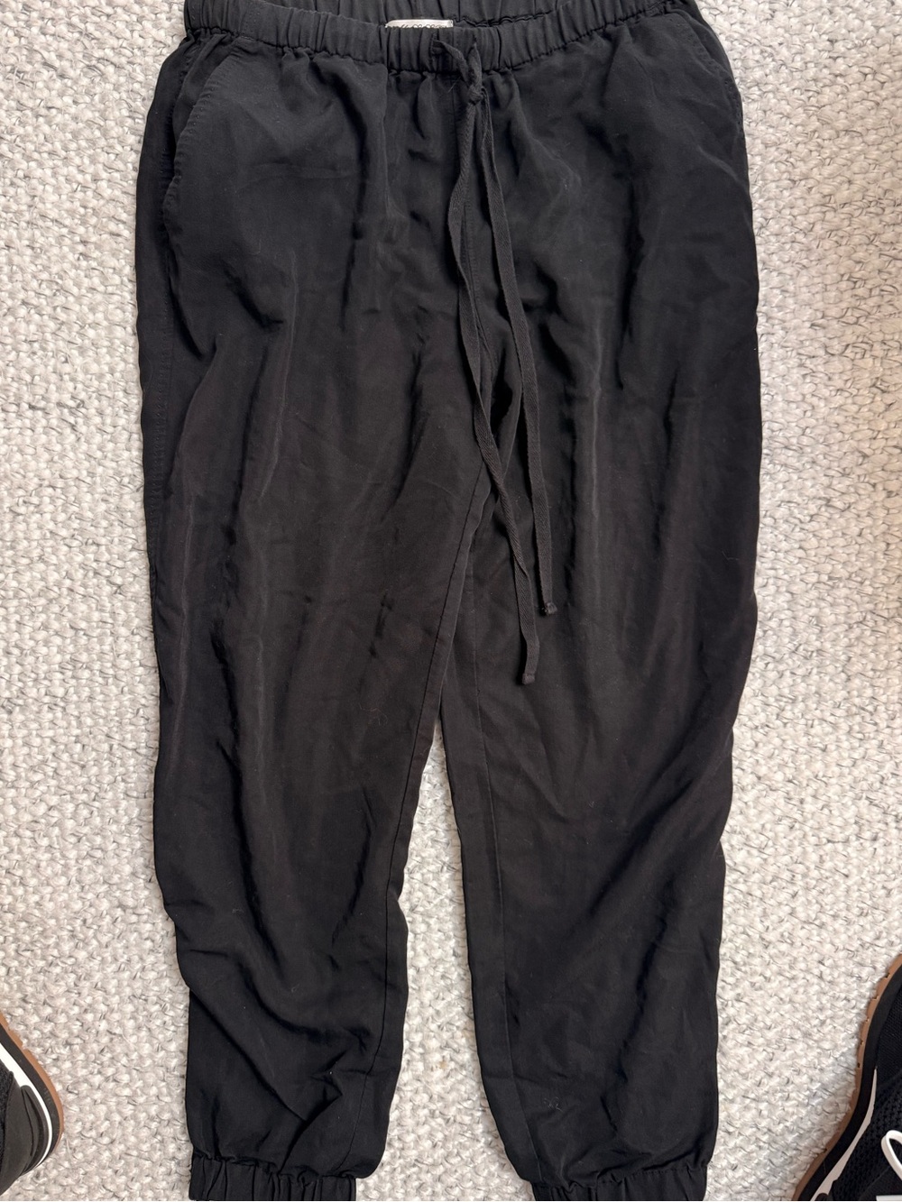 Black Drawstring Pants